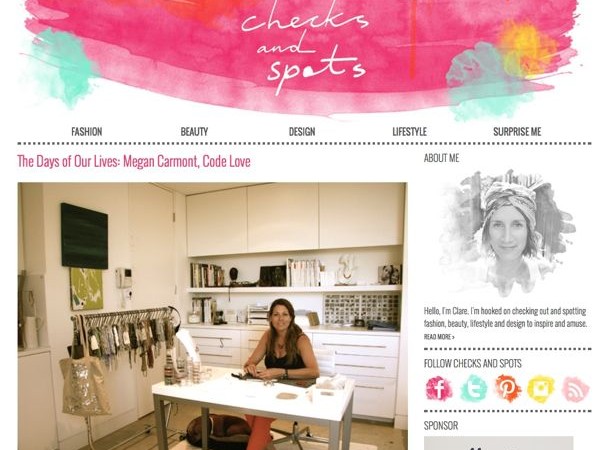 CODE LOVE featured on checks and spots