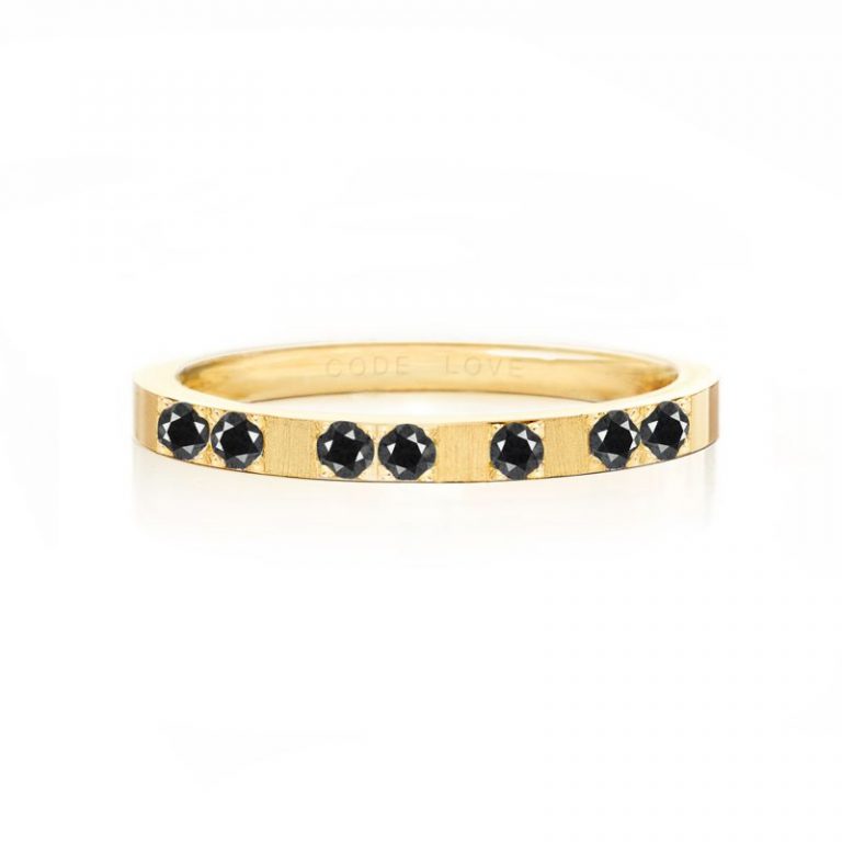 Family Union Ring Letter Q CODE LOVE