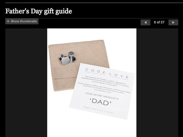 SMH Gift Guide – Fathers Day