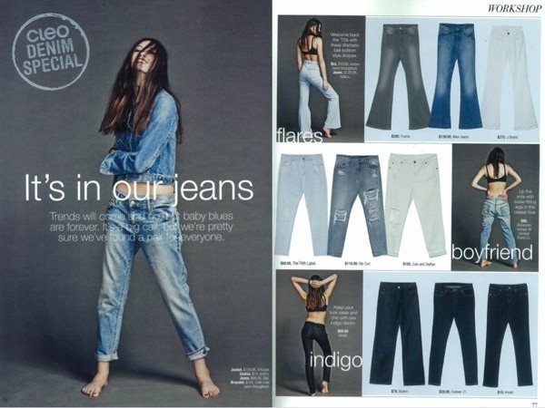 CODE LOVE features in CLEO Denim Special this June